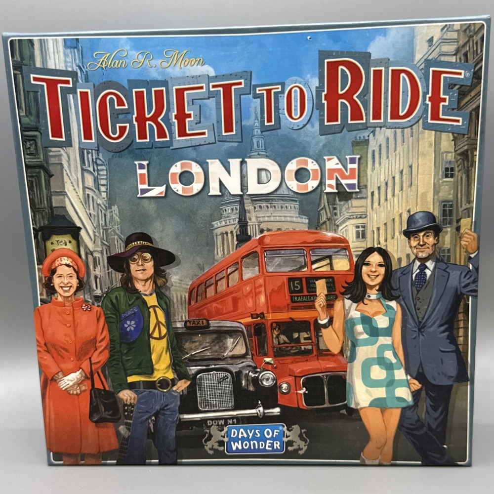Days of Wonder Ticket to Ride London Board Game - DOW720061